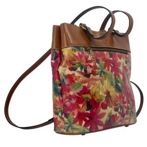 Patricia Nash Albi Convertible Backpack Vintage spring multi
